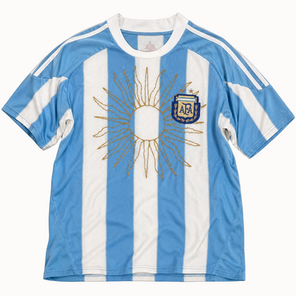Vintage Argentina Sashiko Gold Sun Jersey