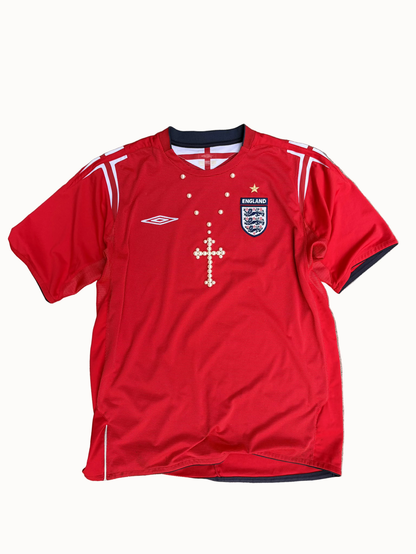 Vintage Umbro England Cross Jersey
