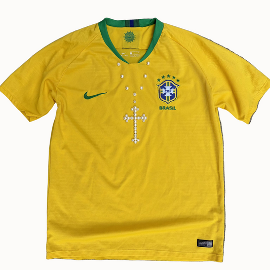 Vintage Nike Brazil Pearl Cross Jersey