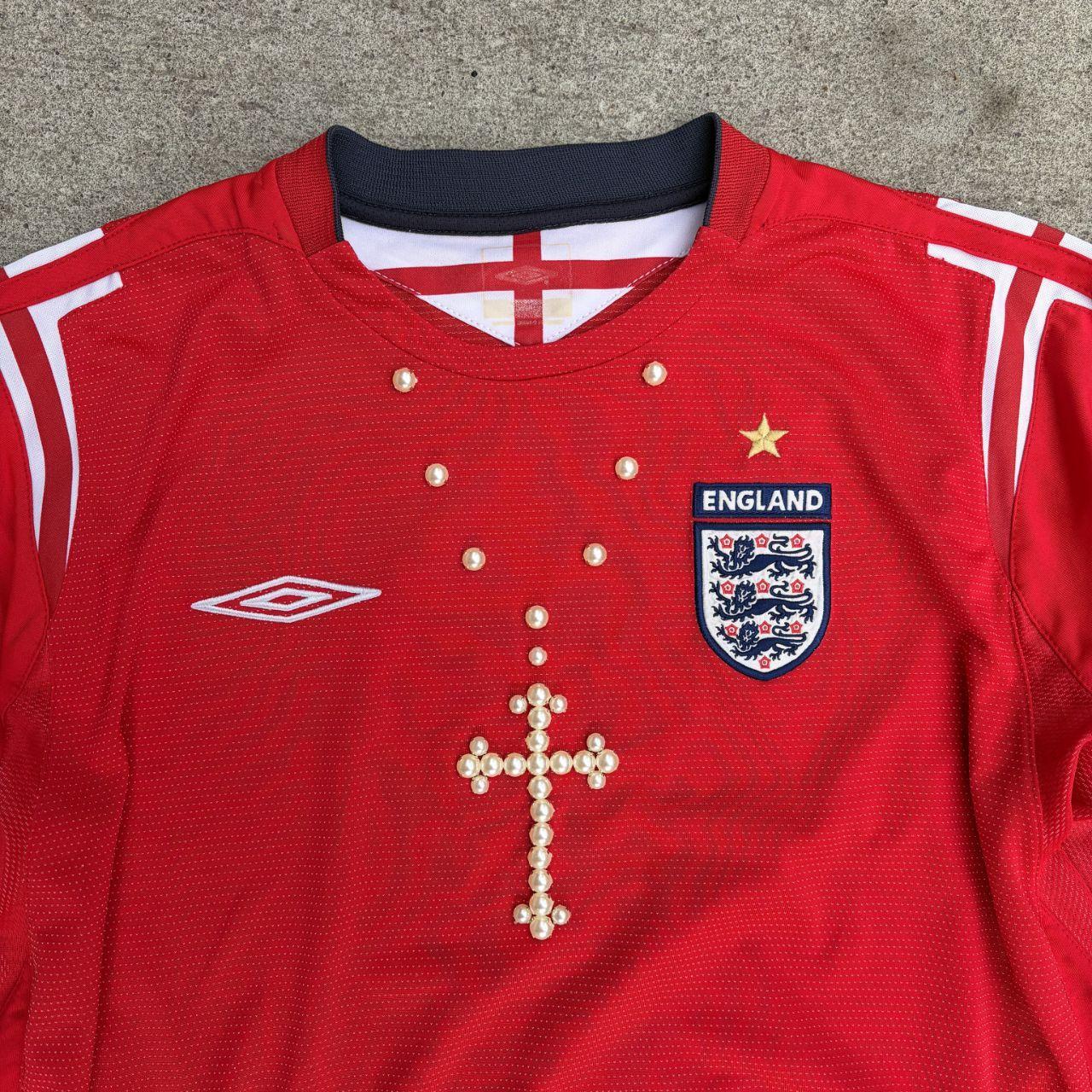 Vintage Umbro England Cross Jersey
