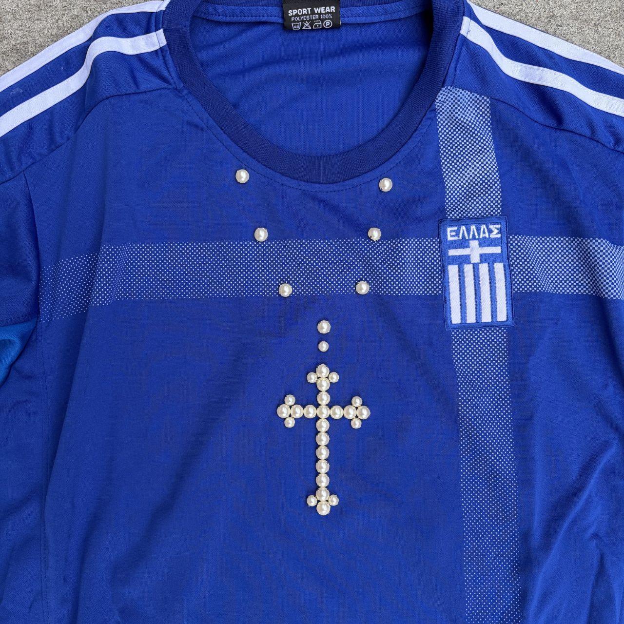 Vintage Greece Pearl Cross Jersey
