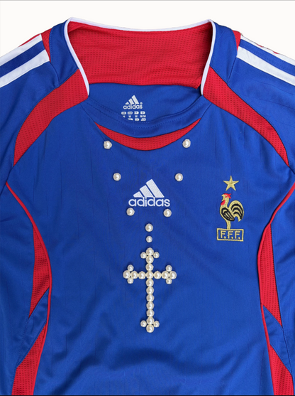 Vintage Adidas France Cross Jersey