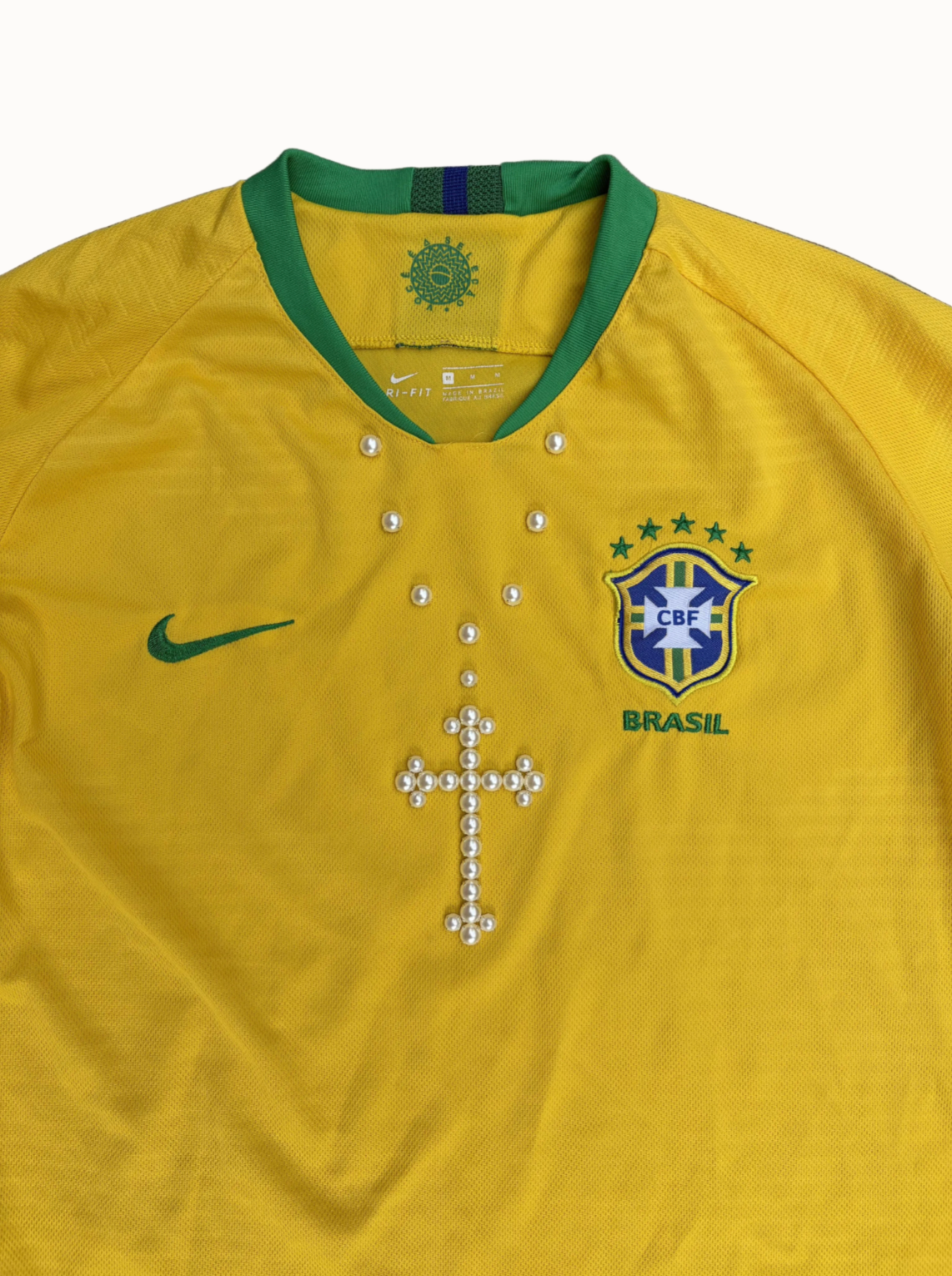 Vintage Nike Brazil Pearl Cross Jersey
